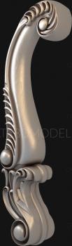 Legs (NJ_0599) 3D model for CNC machine