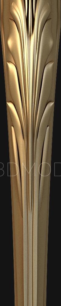 Legs (NJ_0601) 3D model for CNC machine