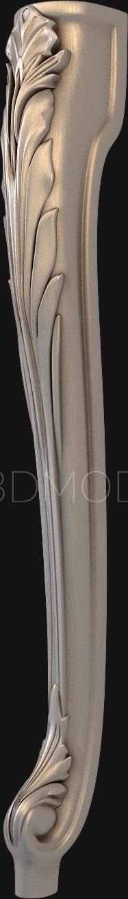 Legs (NJ_0601) 3D model for CNC machine