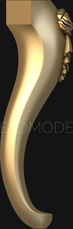 Legs (NJ_0605) 3D model for CNC machine