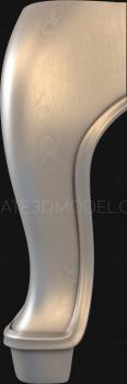 Legs (NJ_0610) 3D model for CNC machine