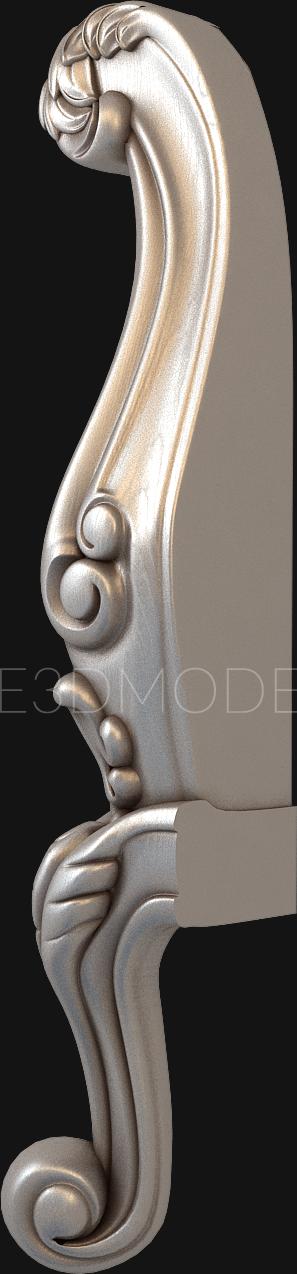 Legs (NJ_0614) 3D model for CNC machine