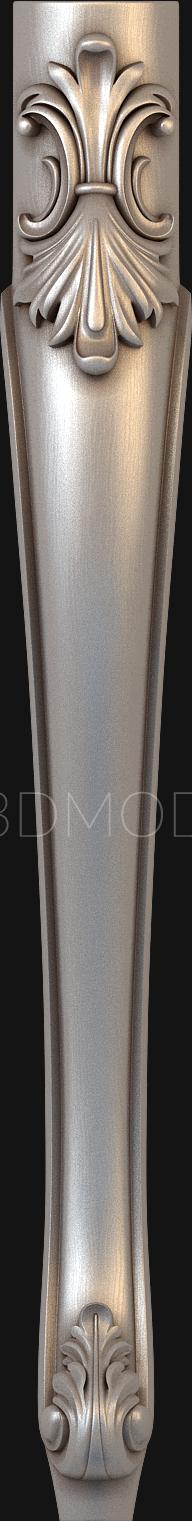 Legs (NJ_0626) 3D model for CNC machine