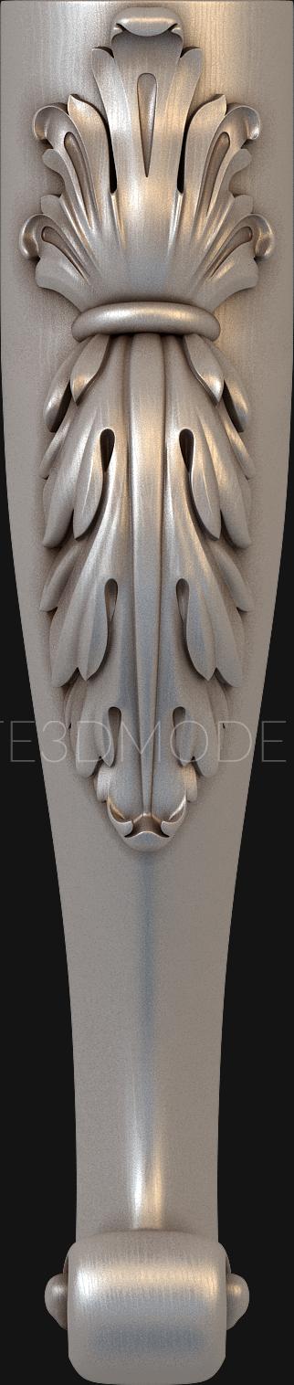Legs (NJ_0629) 3D model for CNC machine