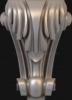 Legs (NJ_0632) 3D model for CNC machine