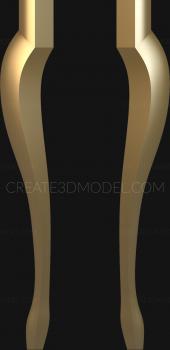 Legs (NJ_0640) 3D model for CNC machine