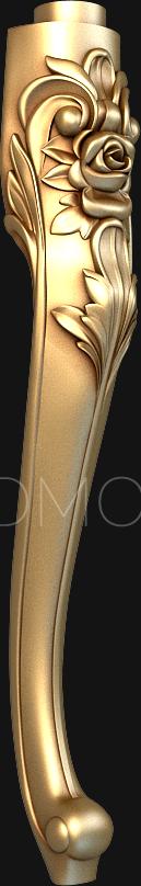 Legs (NJ_0650) 3D model for CNC machine