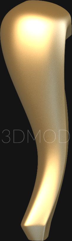 Legs (NJ_0659) 3D model for CNC machine