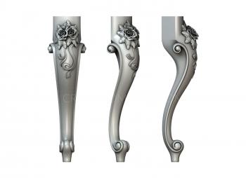 Legs (NJ_0660) 3D model for CNC machine