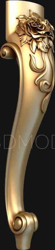 Legs (NJ_0660) 3D model for CNC machine