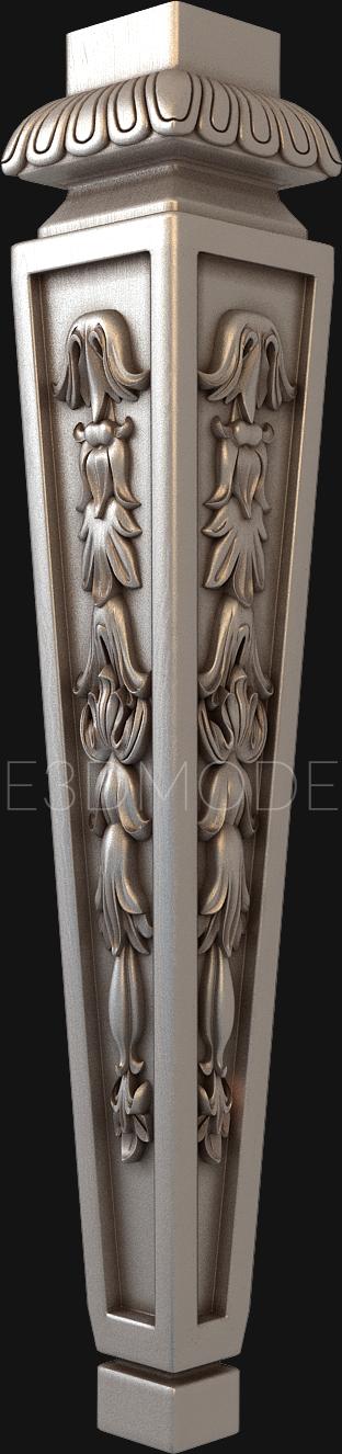 Legs (NJ_0684) 3D model for CNC machine