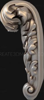 Legs (NJ_0686) 3D model for CNC machine