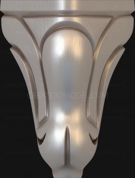 Legs (NJ_0701) 3D model for CNC machine