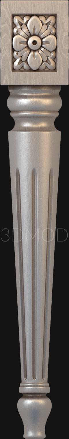 Legs (NJ_0714) 3D model for CNC machine