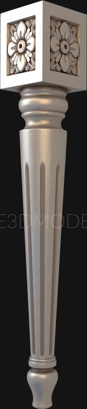 Legs (NJ_0714) 3D model for CNC machine