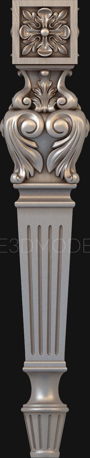Legs (NJ_0717) 3D model for CNC machine