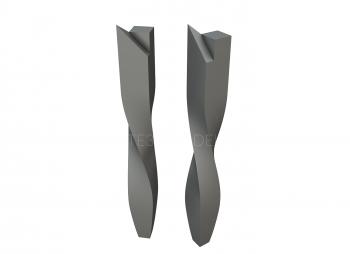 Legs (NJ_0754) 3D model for CNC machine