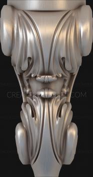 Legs (NJ_0757) 3D model for CNC machine