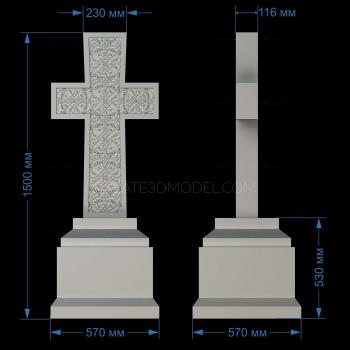 Memorial (PM_0017) 3D model for CNC machine