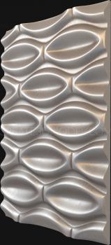 Geometrical panel (PGM_0144) 3D model for CNC machine