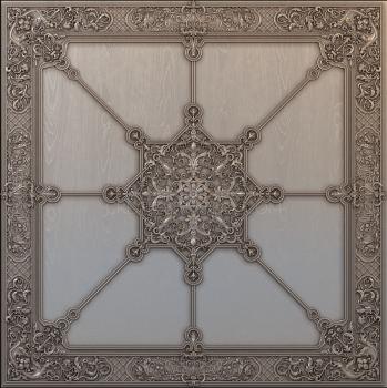 Square panels (PN_0109) 3D model for CNC machine