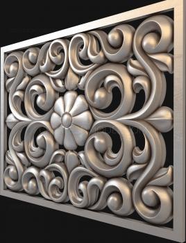 Square panels (PN_0153) 3D model for CNC machine
