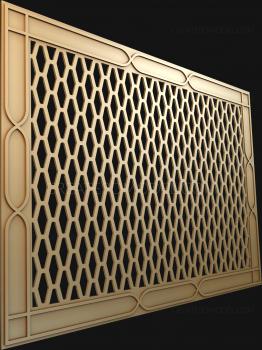 Square panels (PN_0265) 3D model for CNC machine