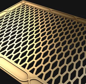 Square panels (PN_0265) 3D model for CNC machine