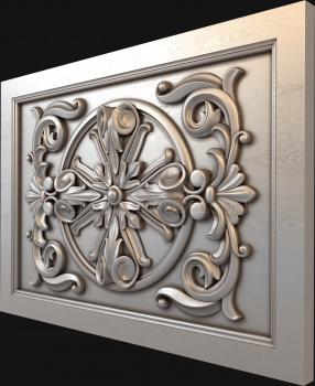 Square panels (PN_0280) 3D model for CNC machine