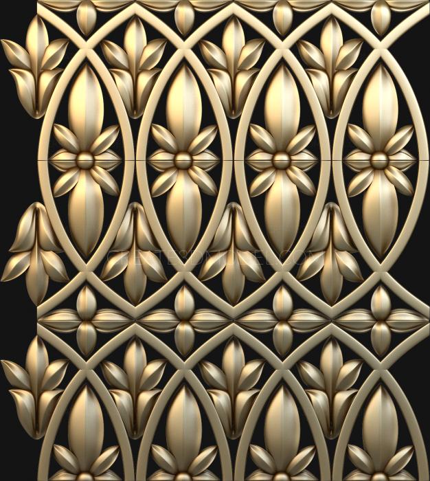 Church panel (PC_0032) 3D model for CNC machine