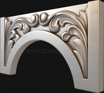 The panel is figured (PF_0122) 3D model for CNC machine