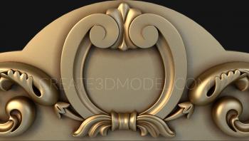 The panel is figured (PF_0151) 3D model for CNC machine