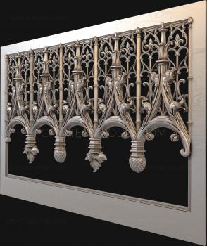 Horisontal panel (PG_0092) 3D model for CNC machine