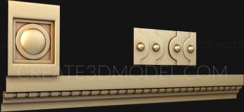 Horisontal panel (PG_0312) 3D model for CNC machine
