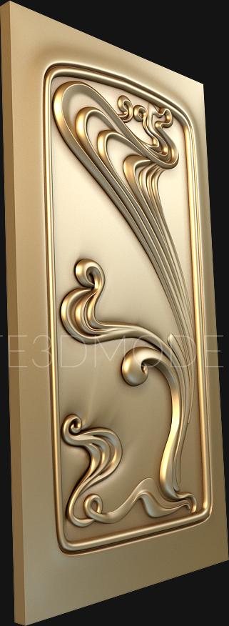 Vertical panel (PV_0042) 3D model for CNC machine