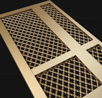 Vertical panel (PV_0175) 3D model for CNC machine