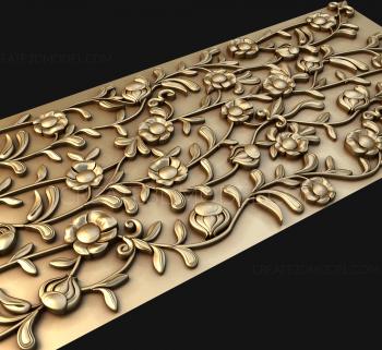 Vertical panel (PV_0299) 3D model for CNC machine