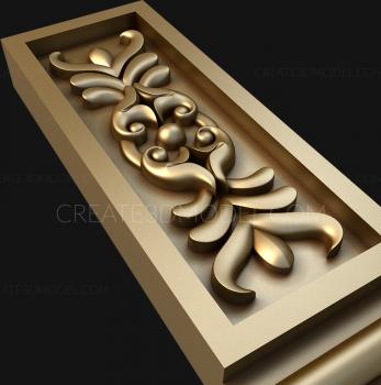 Vertical panel (PV_0369) 3D model for CNC machine
