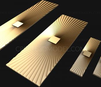 Vertical panel (PV_0393) 3D model for CNC machine