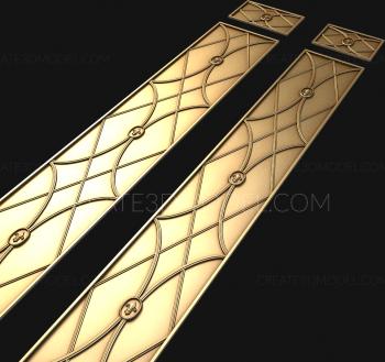 Vertical panel (PV_0435) 3D model for CNC machine