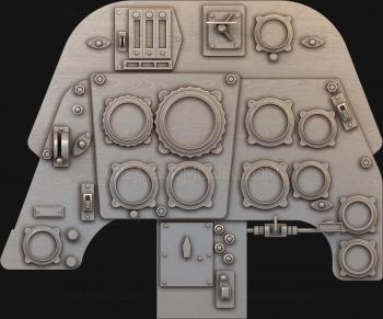 Art panel (PD_0279) 3D model for CNC machine