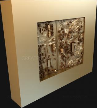 Art panel (PD_0293) 3D model for CNC machine