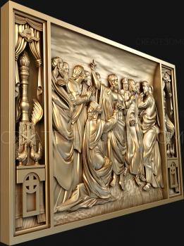 Religious panels (PR_0030) 3D model for CNC machine