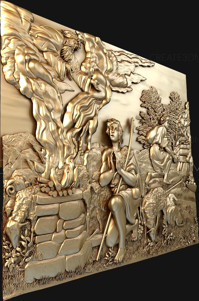 Religious panels (PR_0046) 3D model for CNC machine