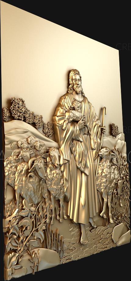 Religious panels (PR_0047) 3D model for CNC machine