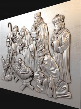 Religious panels (PR_0062) 3D model for CNC machine