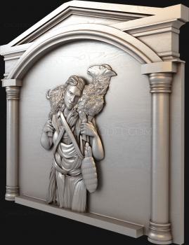Religious panels (PR_0072) 3D model for CNC machine