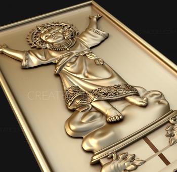 Religious panels (PR_0109) 3D model for CNC machine