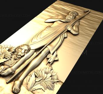 Religious panels (PR_0126) 3D model for CNC machine