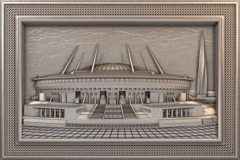 Religious panels (PR_0273) 3D model for CNC machine